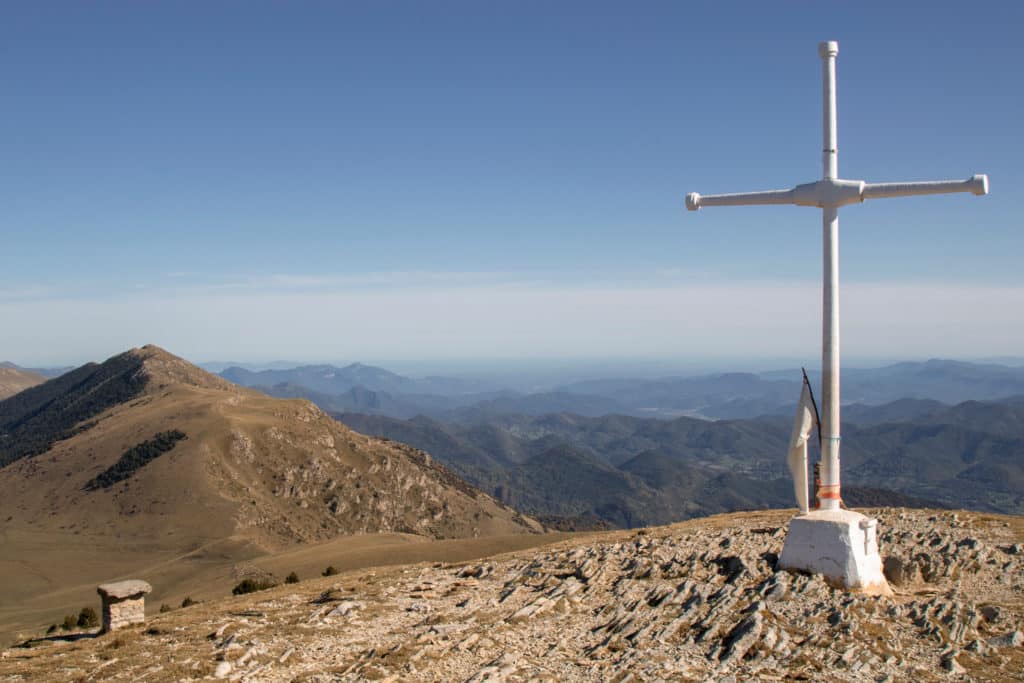 Paisaje desde Taga, uno de los picos españoles más sencillos