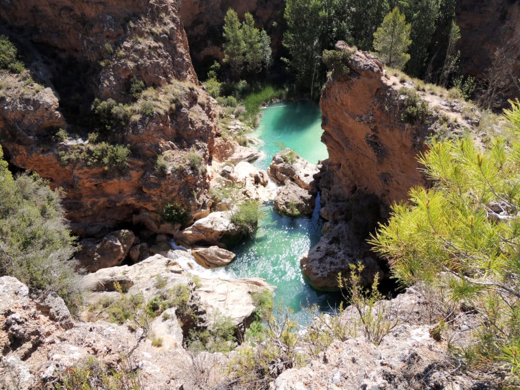 Rutas de agua: las chorreras del Cabriel