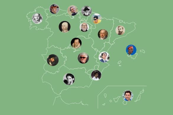 Mapa de los personajes relevantes de cada comunidad