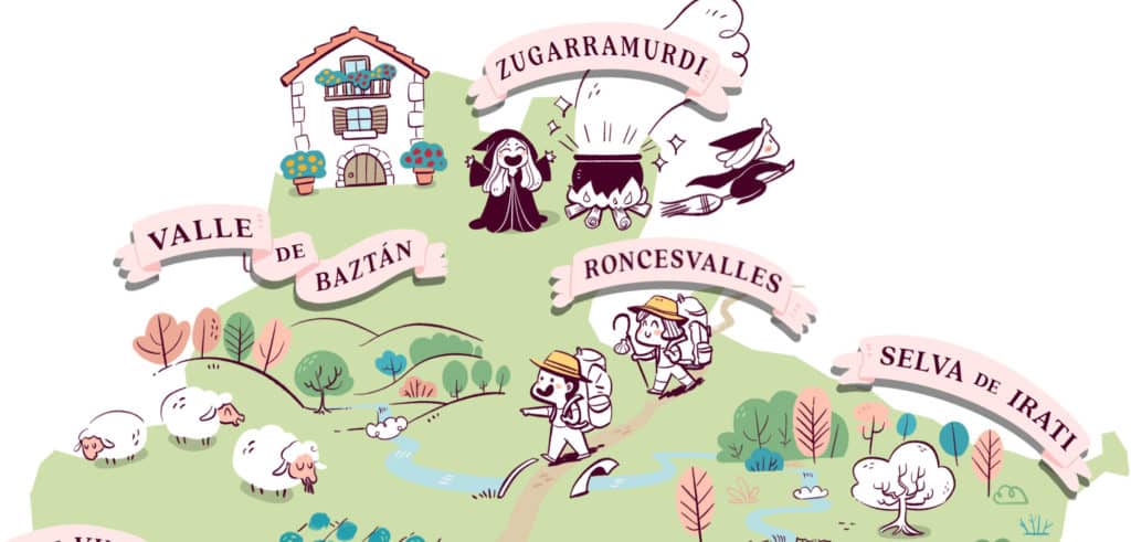 Mapa de qué visitar en Navarra: los 9 imprescindibles