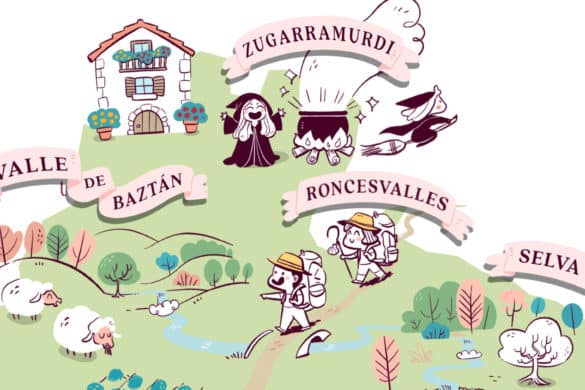 Mapa de qué visitar en Navarra: los 9 imprescindibles