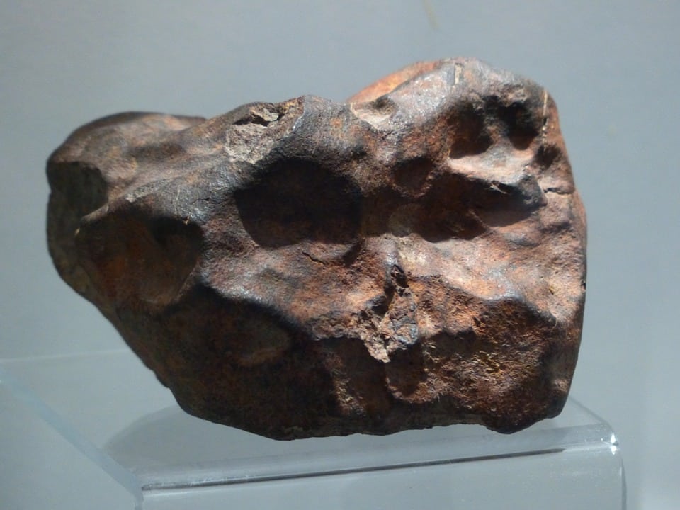 Trozo de meteorito