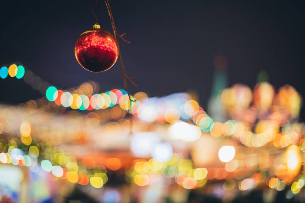 Festival de luces de navidad