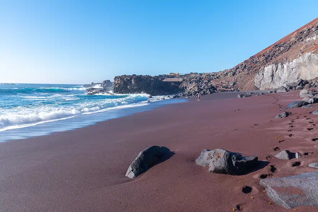 Playa del Verodal, en El Hierro (Canarias)