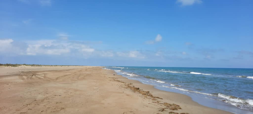 Playa de la isla de Buda