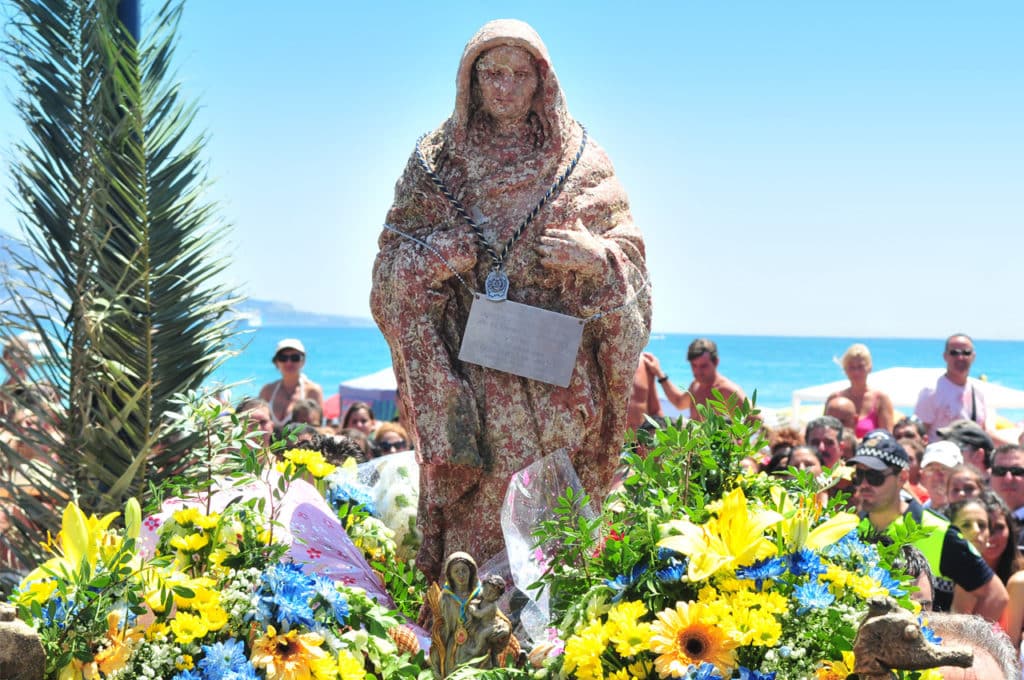 Vírgenes submarinas: Virgen de La Palma
