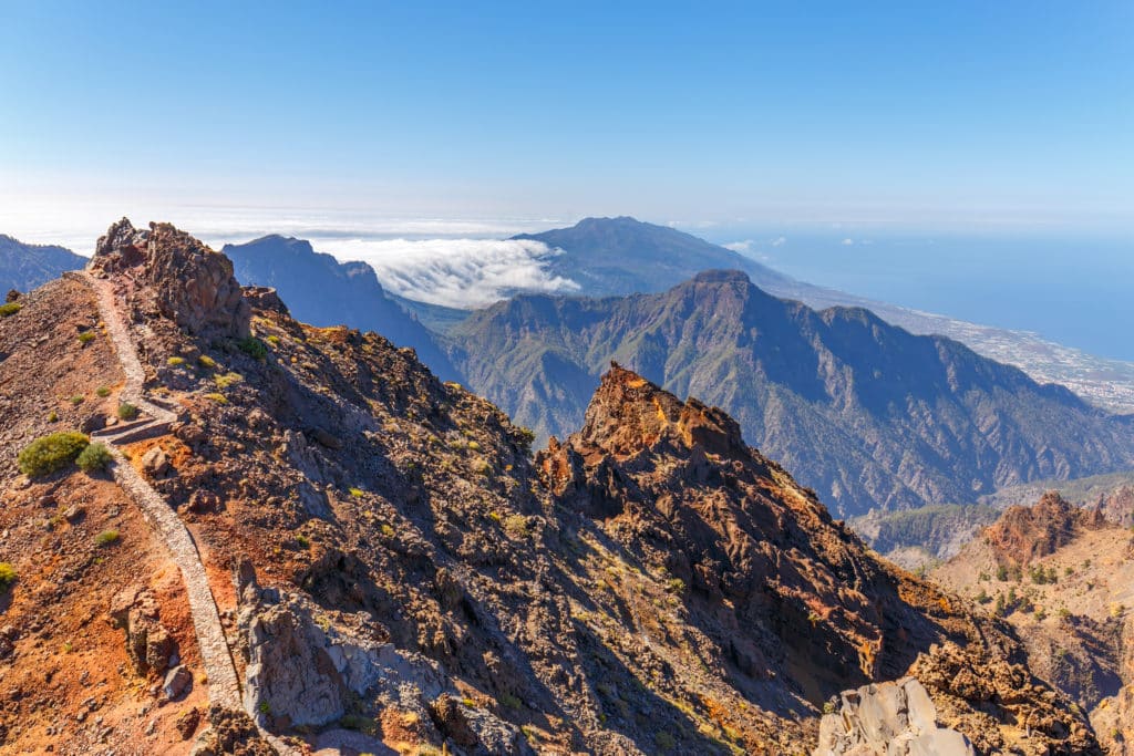Roque de los Muchachos, una de las rutas de senderismo en La Palma más populares