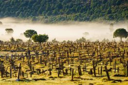 Sad Hill: el cementerio de tumbas vacías que hay en Burgos