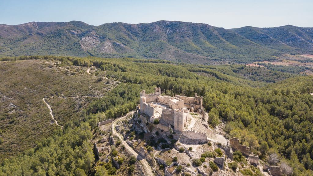 Castillo de Alcalà de Xivert, Castellón.