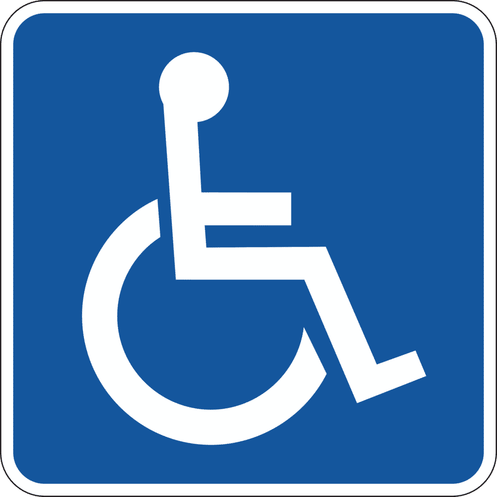 wheelchair, parking, disabled